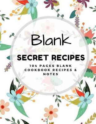 Cover of Blank Secret Recipes