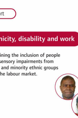 Cover of Ethnicity, Disability and Work