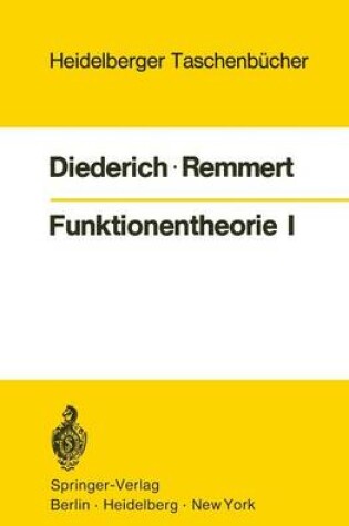 Cover of Funktionentheorie I