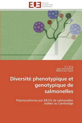 Cover of Diversit  Phenotypique Et Genotypique de Salmonelles