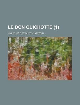 Book cover for Le Don Quichotte (1)