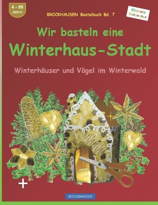 Book cover for Wir basteln eine Winterhaus-Stadt