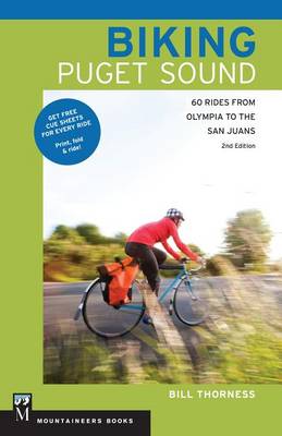 Book cover for Biking Puget Sound