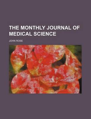 Book cover for The Monthly Journal of Medical Science