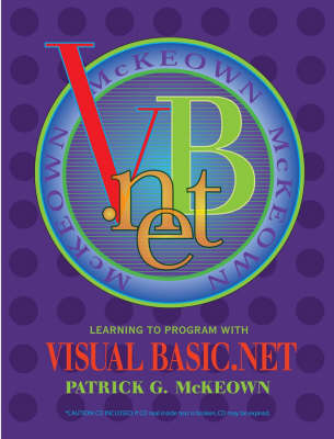 Book cover for Learning to Program with VISUAL BASIC.Net