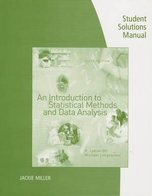 Book cover for An Introduction to Statistical Methods and Data Analysis Student Solutions Manual