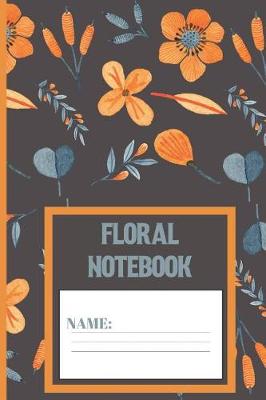 Book cover for Floral Notebook