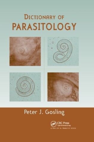 Cover of Dictionary of Parasitology