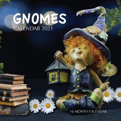 Book cover for Gnomes Calendar 2021