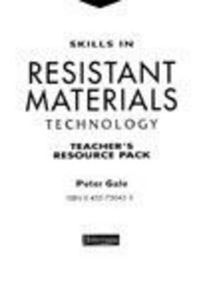 Cover of Skills in Resistant Materials Technology Teacher's Resource Pack