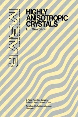 Book cover for Highly Anisotropic Crystals