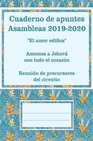 Cover of Cuaderno de apuntes asambleas 2019-2020