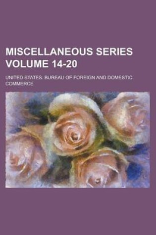 Cover of Miscellaneous Series Volume 14-20