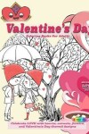 Book cover for Valentines day coloring books for adults