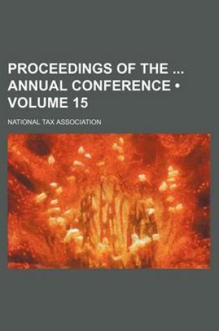 Cover of Proceedings of the Annual Conference (Volume 15)