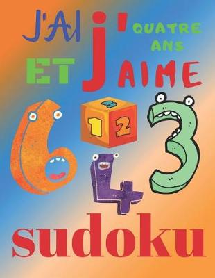 Book cover for J'ai quatre ans et j'aime sudoku