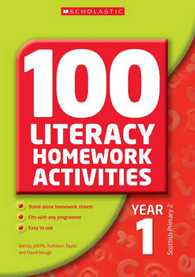 Cover of 100 Literacy Homework Activities Year 1