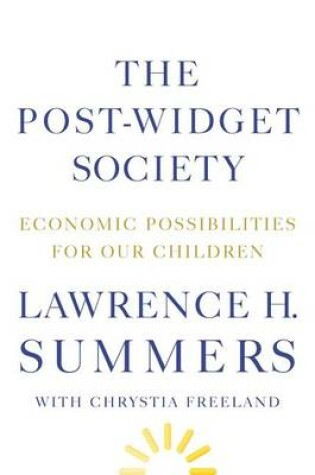 Cover of The Post-Widget Society