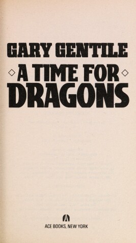 Book cover for Time for Dragons