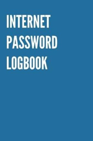 Cover of Internet Password Logbook