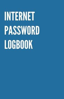 Book cover for Internet Password Logbook