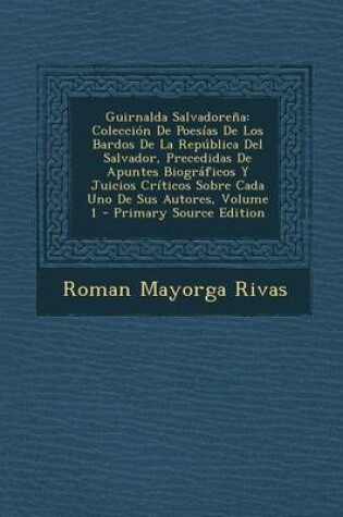 Cover of Guirnalda Salvadorena