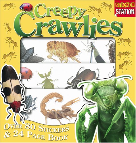 Book cover for Sticker Stations Creepy Crawlies