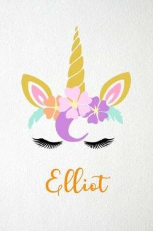 Cover of Elliot A5 Lined Notebook 110 Pages