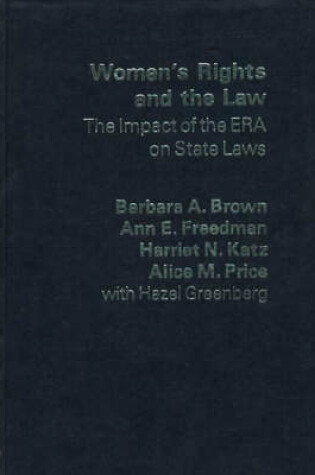 Cover of Women's Rights and The Law