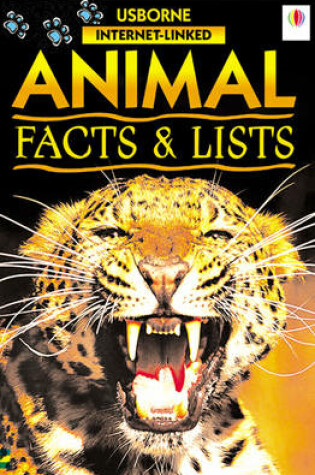 Cover of Facts and Lists: Animals