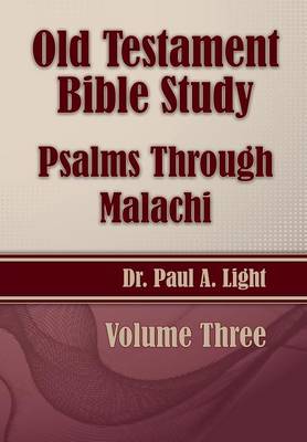 Book cover for Old Testament Bible Study, Psalms Through Malachi