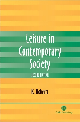 Book cover for Leisure in Contemporary Society