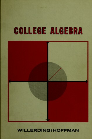 Cover of College Algebra