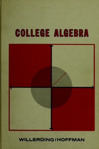 Book cover for College Algebra