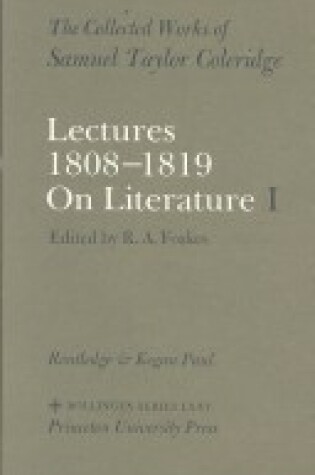 Cover of Lectures on Literature, 1808-19