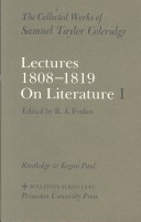 Book cover for Lectures on Literature, 1808-19