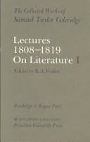 Cover of Lectures on Literature, 1808-19