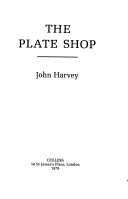 Book cover for Plate Shop