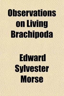 Book cover for Observations on Living Brachipoda