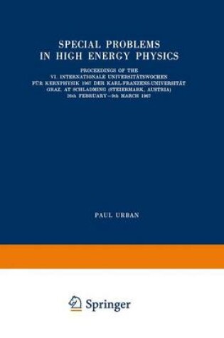 Cover of Special Problems in High Energy Physics