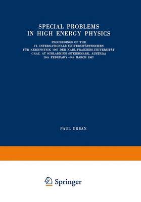 Book cover for Special Problems in High Energy Physics