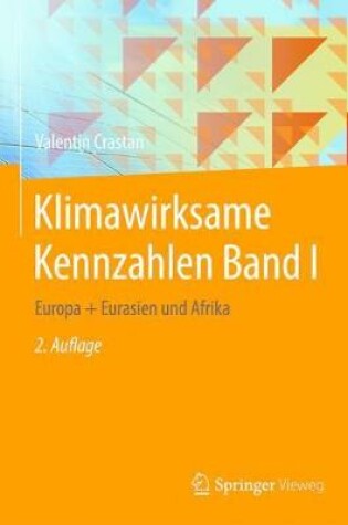 Cover of Klimawirksame Kennzahlen Band I