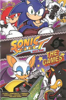 Book cover for Sonic Select Book 9: The Games