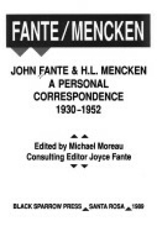 Cover of John Fante & H. L. Mencken