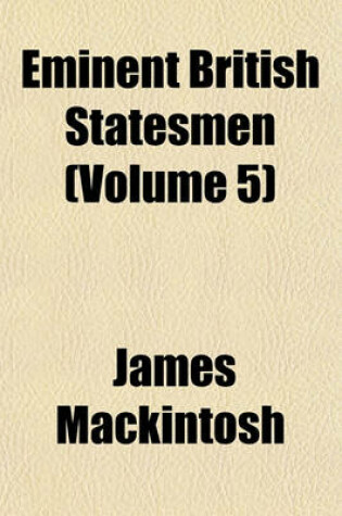 Cover of Eminent British Statesmen (Volume 5)