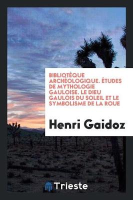 Book cover for Etudes de Mythologie Gauloise