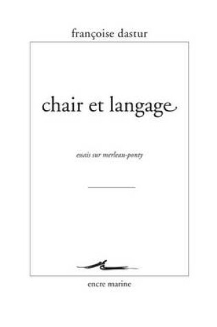 Cover of Chair Et Langage