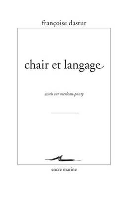 Cover of Chair Et Langage