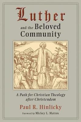 Book cover for Luther and the Beloved Community