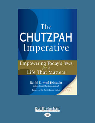 Book cover for The Chutzpah Imperative